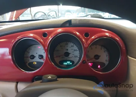 2002 Chrysler Pt Cruiser Touring из США, поврежденный, VIN 3C4FY58B22T222017